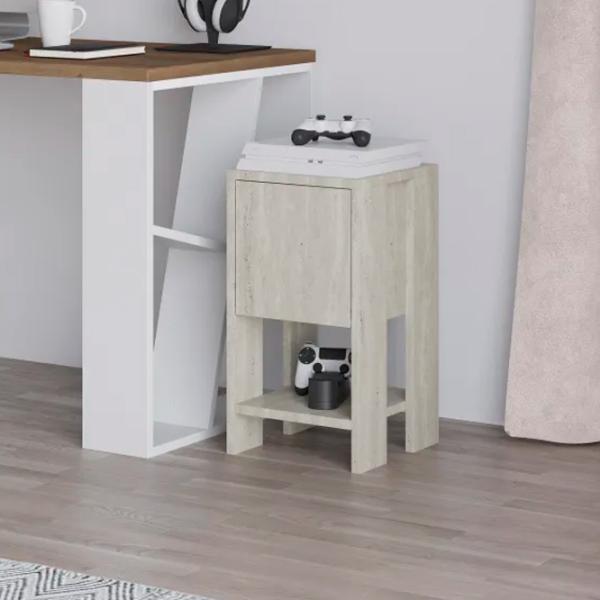 Тумбочки Trendy EMA 55 x 30 x 30см / ДСП меламин / Серый photo 7