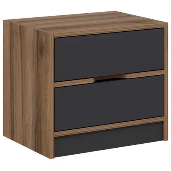 Noptiere Trendy Elina 40 x 54 x 47 / PAL / Brown photo 3