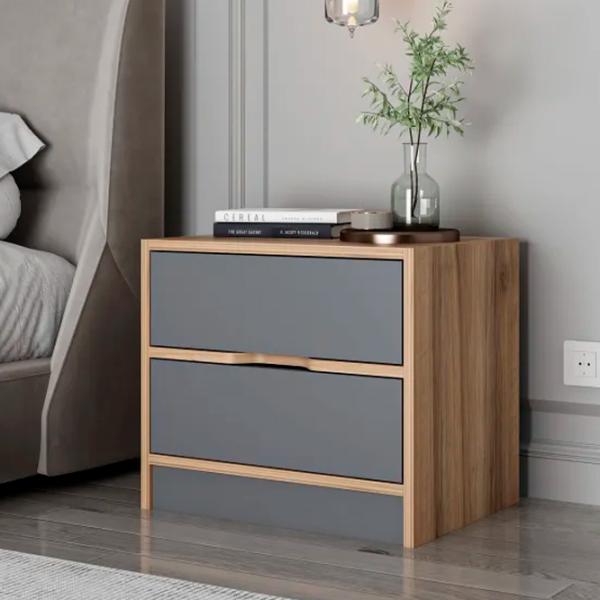 Noptiere Trendy Elina 40 x 54 x 47 / PAL / Brown photo 5