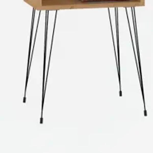 Noptiere Trendy Tenby 63 x 45 x 30 / Metal / Black photo 3
