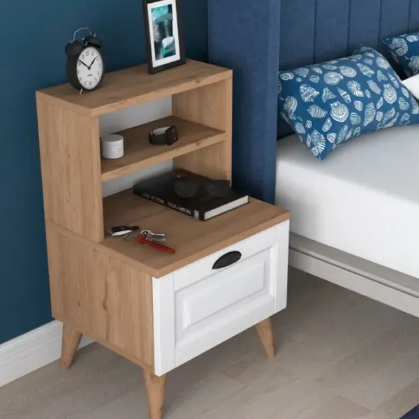Тумбочки Trendy BD105  74 x 45 x 40см / ЛДСП / Дуб Сонома photo 4