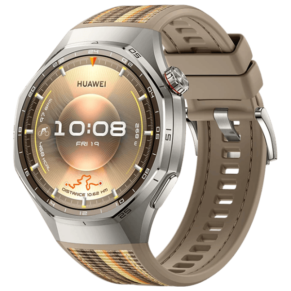 Ceas inteligent Huawei GT 6 Pro  1.47" / 46 mm / Titanium - Brown / VLI-B29 photo 1