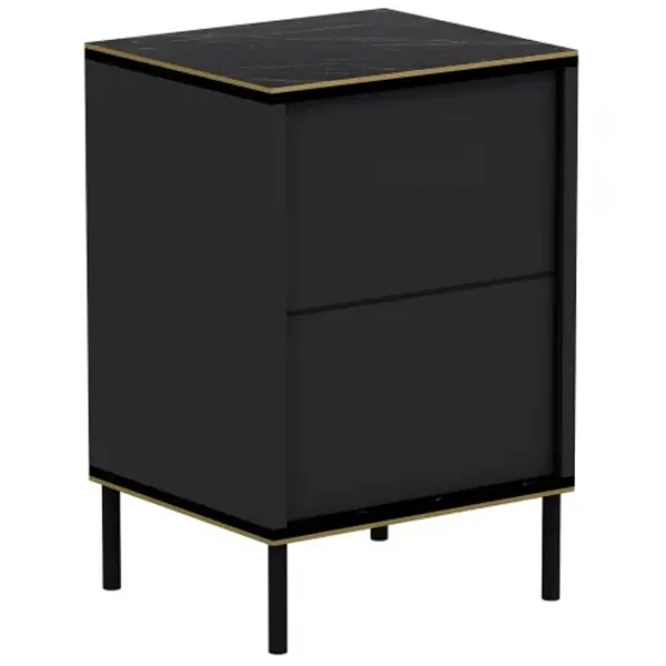Тумбочки Trendy Imaj 60 x 40 x 35см / ЛДСП / Антрацит photo 1