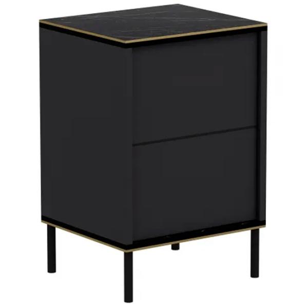 Тумбочки Trendy Imaj 60 x 40 x 35см / ЛДСП / Антрацит photo 1