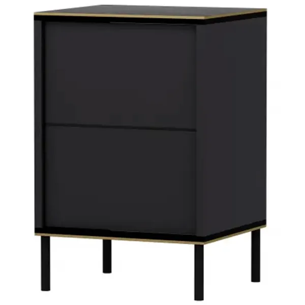 Тумбочки Trendy Imaj 60 x 40 x 35см / ЛДСП / Антрацит photo 2