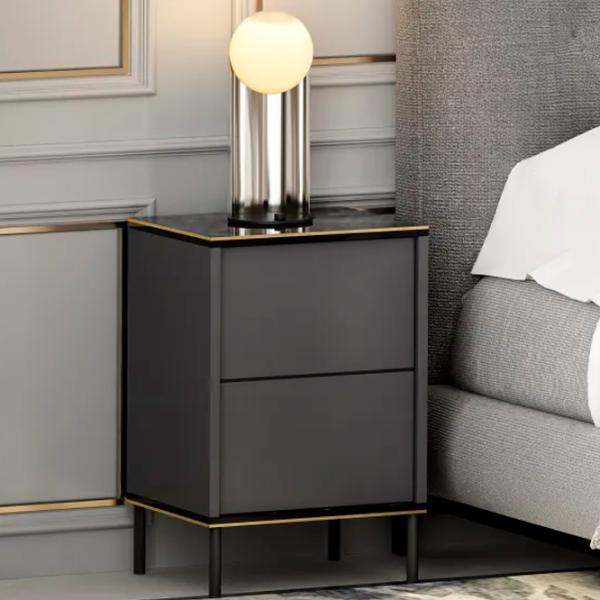 Тумбочки Trendy Imaj 60 x 40 x 35см / ЛДСП / Антрацит photo 4