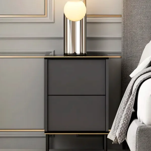 Тумбочки Trendy Imaj 60 x 40 x 35см / ЛДСП / Антрацит photo 5