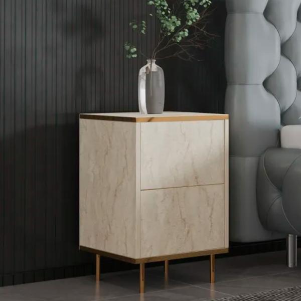 Тумбочки Trendy Imaj 60 x 40 x 35см / ЛДСП / Золото photo 3