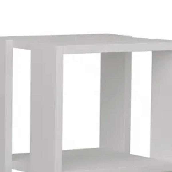 Noptiere Trendy Lonie 55 x 30 x 30 / Lemn / White photo 2