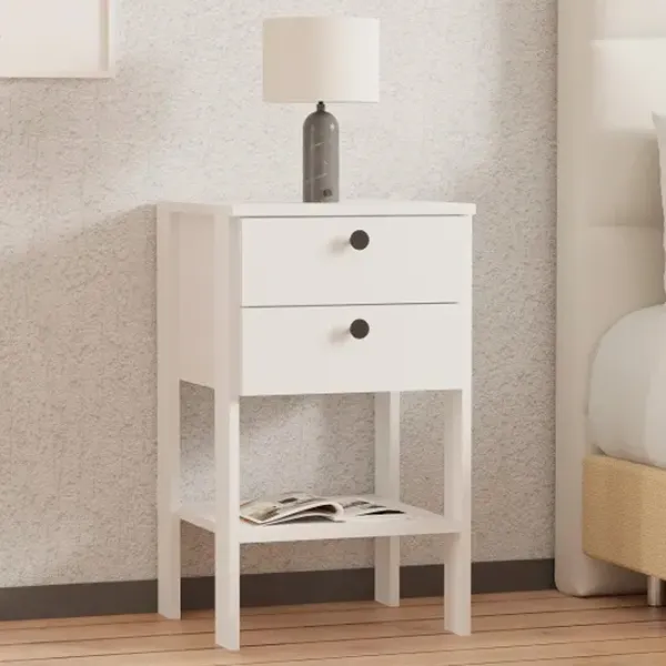Тумбочки Trendy Ruzisa 75 x 44 x 44см / ЛДСП / White photo 3