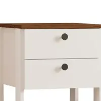 Тумбочки Trendy Ruzisa 75 x 44 x 44см / ЛДСП / White photo 2