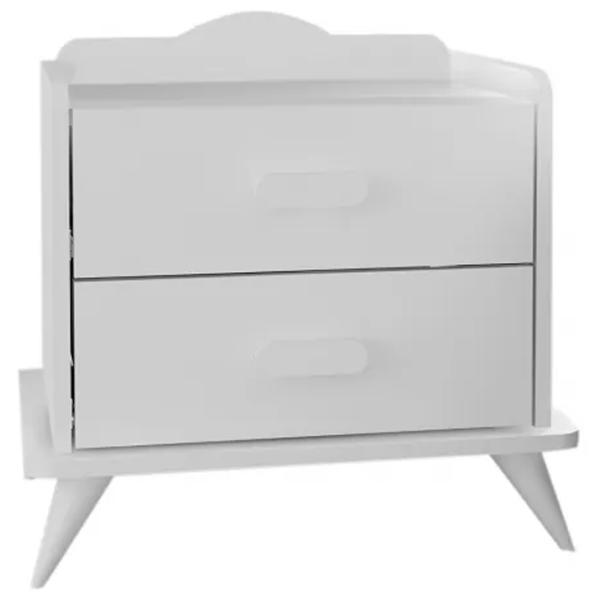 Noptiere Trendy Andaz 58.6 x 60 x 42.1 / PAL / White photo 1
