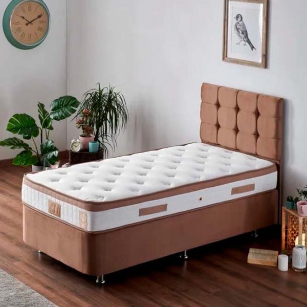 Saltea ortopedică Trendy Latte 200 x 200 cm Înălțimea saltelei: 23 cm photo 2