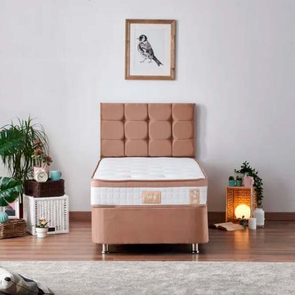 Saltea ortopedică Trendy Latte 200 x 200 cm Înălțimea saltelei: 23 cm photo 3