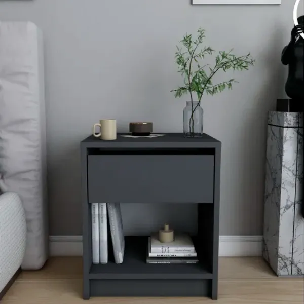 Тумбочки Trendy Sheridan 52.8 x 44.6 x 35.9см / ЛДСП / Антрацит photo 3