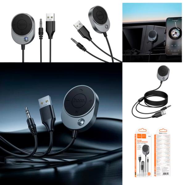 Аудиоприемник Hoco E150 Черный photo 4