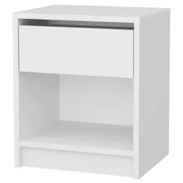 Noptiere Trendy Sheridan 52.8 x 44.6 x 35.9 / PAL / White photo 1