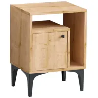 Тумбочки Trendy Nuno 55 x 40 x 35.9см / ЛДСП / Black