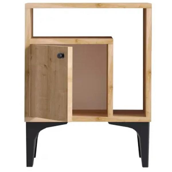 Noptiere Trendy Nuno 55 x 40 x 35.9 / PAL / Black photo 2