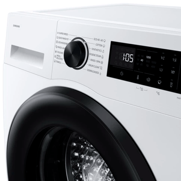 Mașină de spălat Samsung WW80FG5L32AELE 8 kg / 1200 rpm / White photo 9