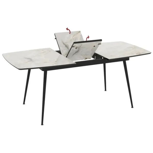 Masă de bucătărie extensibilă Magnus Yense MDF/ Mola photo 3