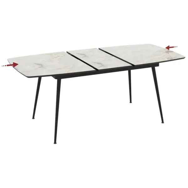 Masă de bucătărie extensibilă Magnus Yense MDF/ Mola photo 5