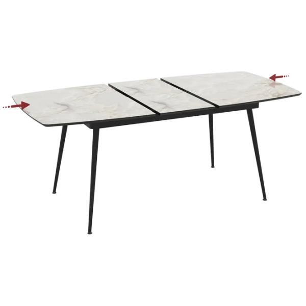 Masă de bucătărie extensibilă Magnus Yense MDF/ Mola photo 5