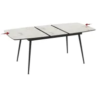 Masă de bucătărie extensibilă Magnus Yense MDF/ Mola photo 5
