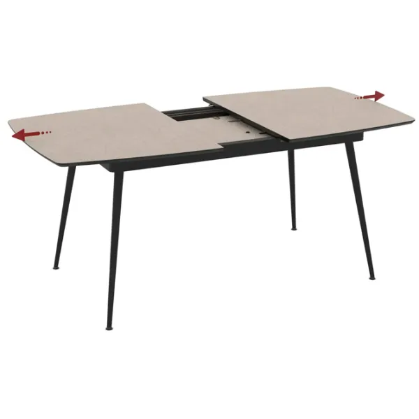 Masă de bucătărie extensibilă Magnus Yense MDF/ Gray photo 2