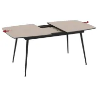 Masă de bucătărie extensibilă Magnus Yense MDF/ Gray photo 2