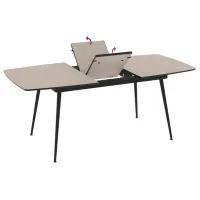 Masă de bucătărie extensibilă Magnus Yense MDF/ Gray photo 3