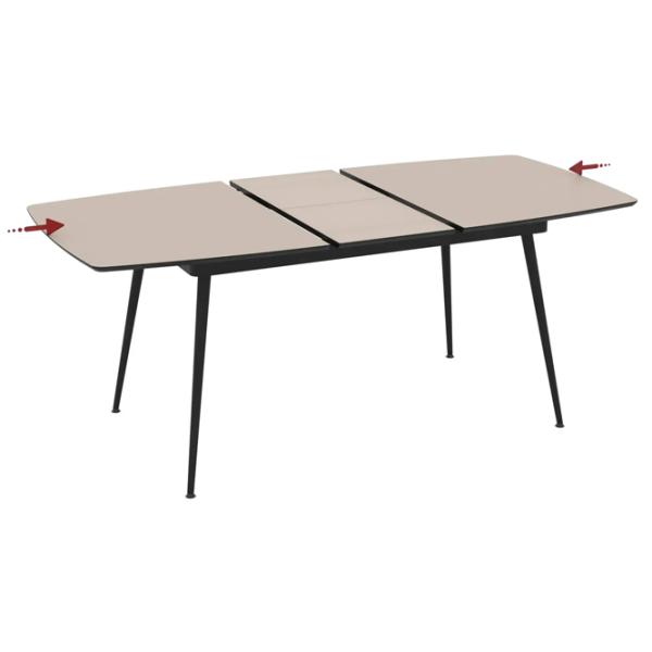 Masă de bucătărie extensibilă Magnus Yense MDF/ Gray photo 4