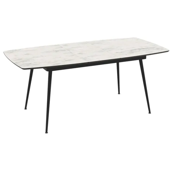 Masă de bucătărie extensibilă Magnus Yense MDF/ Marmura White photo 4