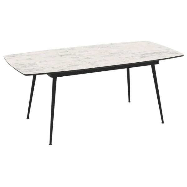 Masă de bucătărie extensibilă Magnus Yense MDF/ Marmura White photo 4