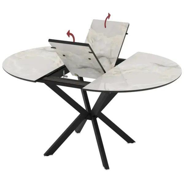 Masă de bucătărie extensibilă Magnus Diano MDF/ Mola photo 4