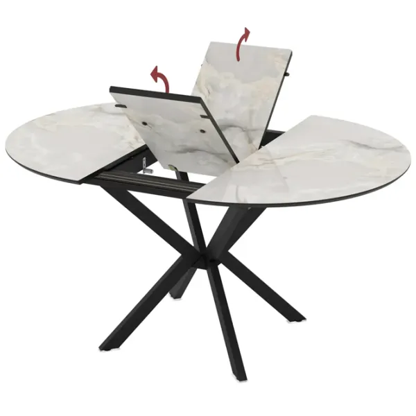 Masă de bucătărie extensibilă Magnus Diano MDF/ Mola photo 5