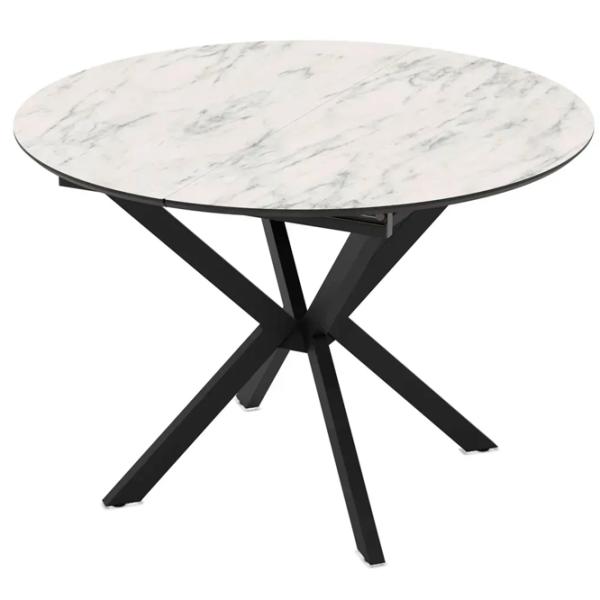 Masă de bucătărie extensibilă Magnus Diano MDF/ Marmura White photo 1
