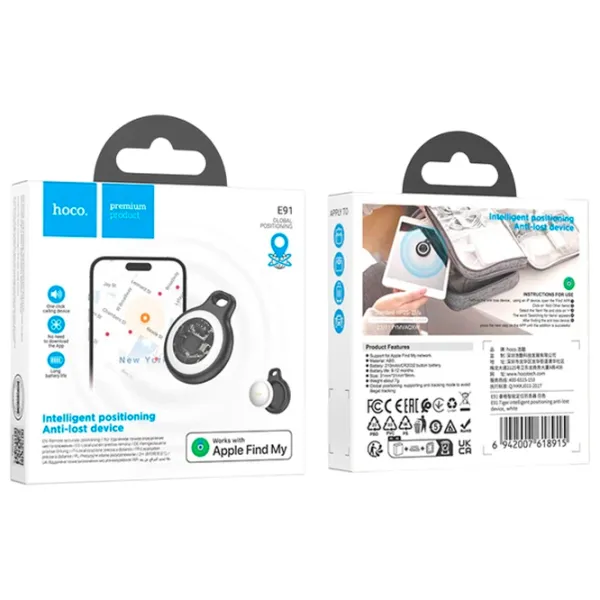 Smart Tracker Hoco E91 Tiger White photo 6