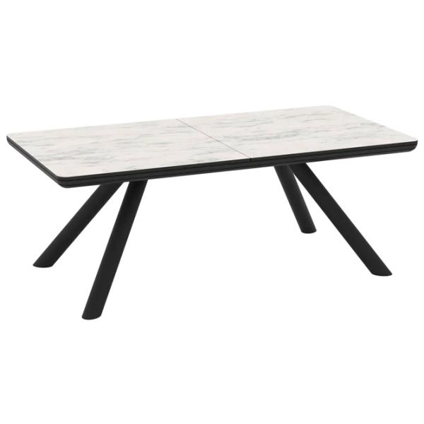 Masă de bucătărie extensibilă Magnus Zorix MDF/ Marmura White photo 1