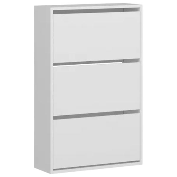 Обувной шкаф Trendy Lupa 3 109 x 70 x 25см /White /Белый photo 1