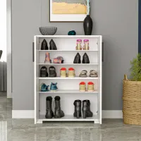 Dulap pentru încălțăminte Trendy Lupa 97 x 72 x 35 /White /White photo 7