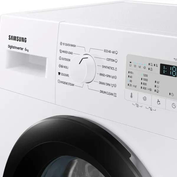 Стиральная машина Samsung WW60A3120BH/LE 6 кг / 1200 об/мин / Белый photo 9
