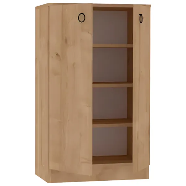Dulap pentru încălțăminte Trendy DEFNE 100 x 60 x 32 /Sapphire /Oak photo 1