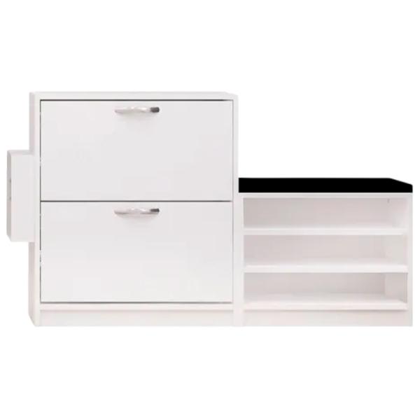 Dulap pentru încălțăminte Trendy Trend 80 x 130 x 31 /White /White photo 1