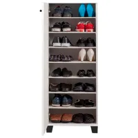 Dulap pentru încălțăminte Trendy Pisicile Filinta 127 x 50 x 38 /White /White photo 4