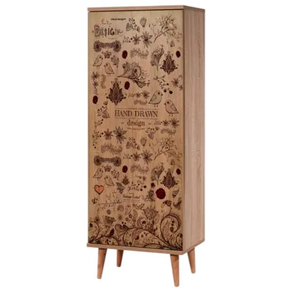 Dulap pentru încălțăminte Trendy Filinta-731 127 x 50 x 38 /Sonoma Oak /Sonoma photo 1