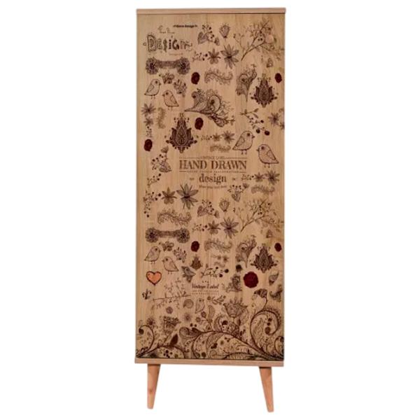 Dulap pentru încălțăminte Trendy Filinta-731 127 x 50 x 38 /Sonoma Oak /Sonoma photo 2