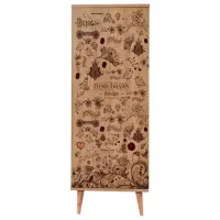 Dulap pentru încălțăminte Trendy Filinta-731 127 x 50 x 38 /Sonoma Oak /Sonoma photo 2