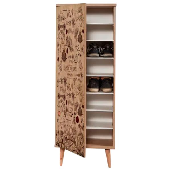 Dulap pentru încălțăminte Trendy Filinta-731 127 x 50 x 38 /Sonoma Oak /Sonoma photo 3