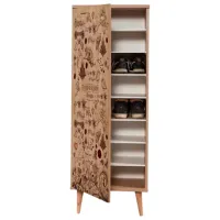 Dulap pentru încălțăminte Trendy Filinta-731 127 x 50 x 38 /Sonoma Oak /Sonoma photo 3